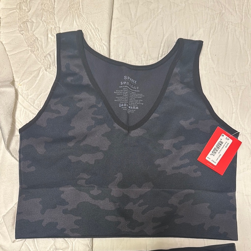 Spanx workout top